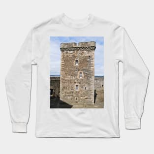 Blackness Castle ( Fort William in Outlander ) Scotland Long Sleeve T-Shirt